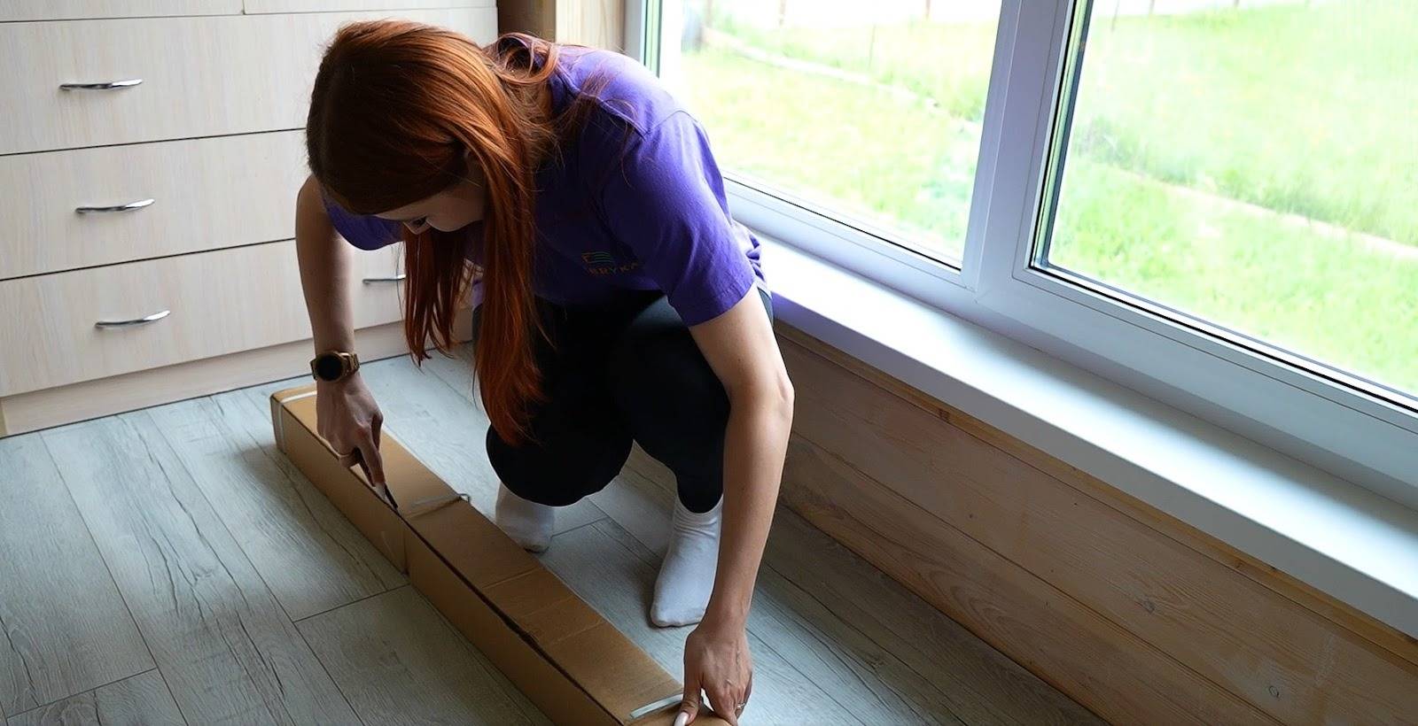 распаковка изделия