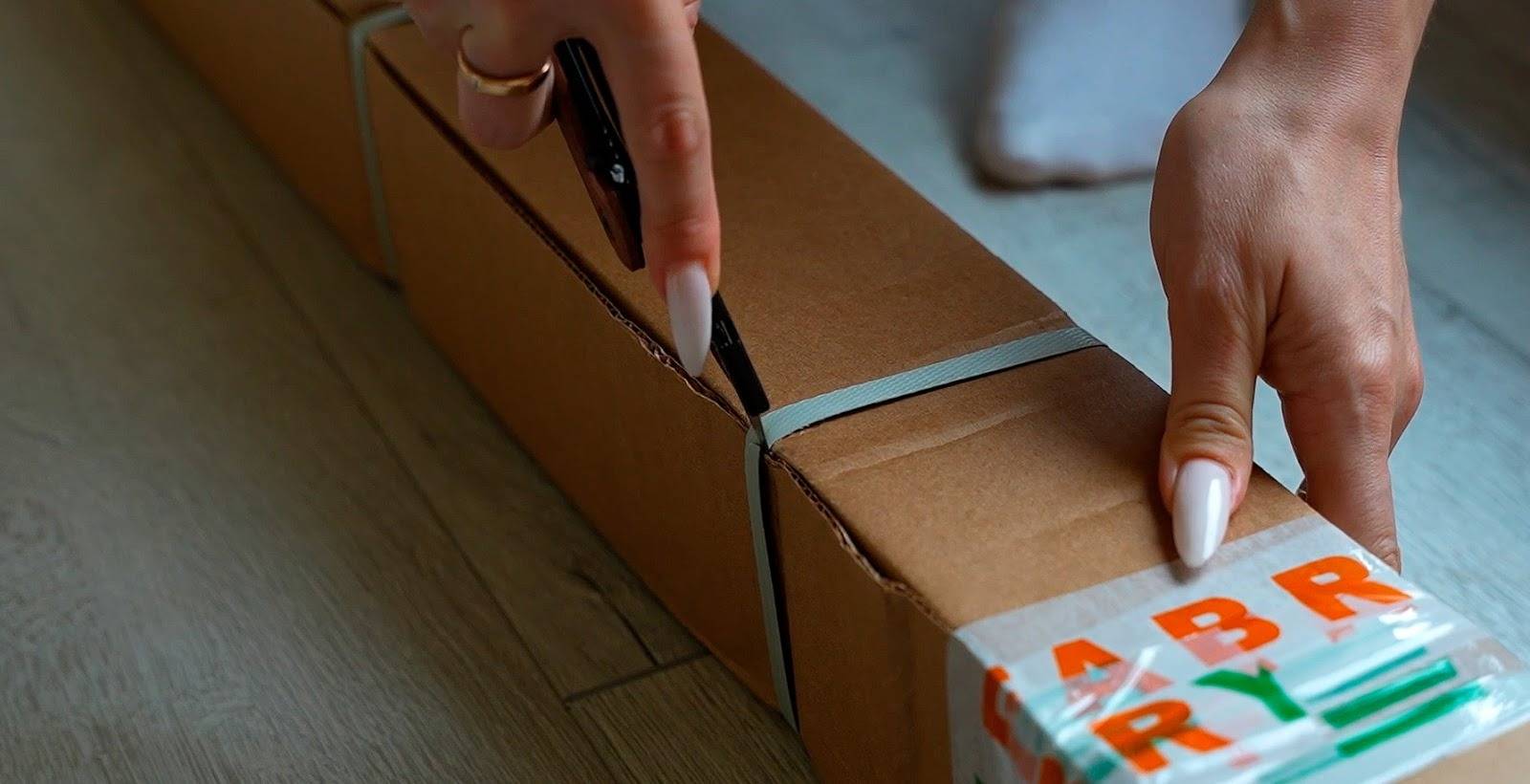 распаковка изделия