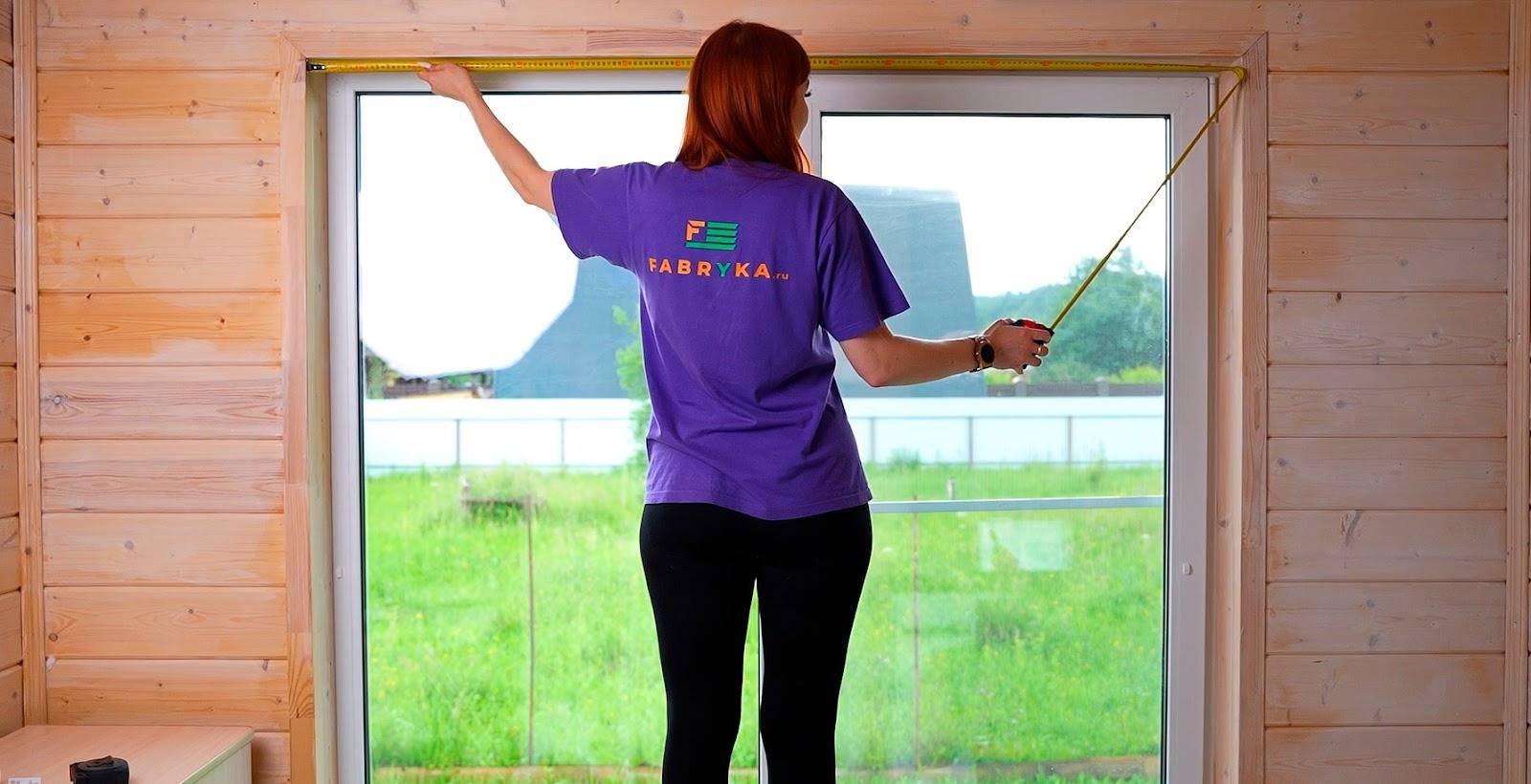 Замер ширины проема в трех точках