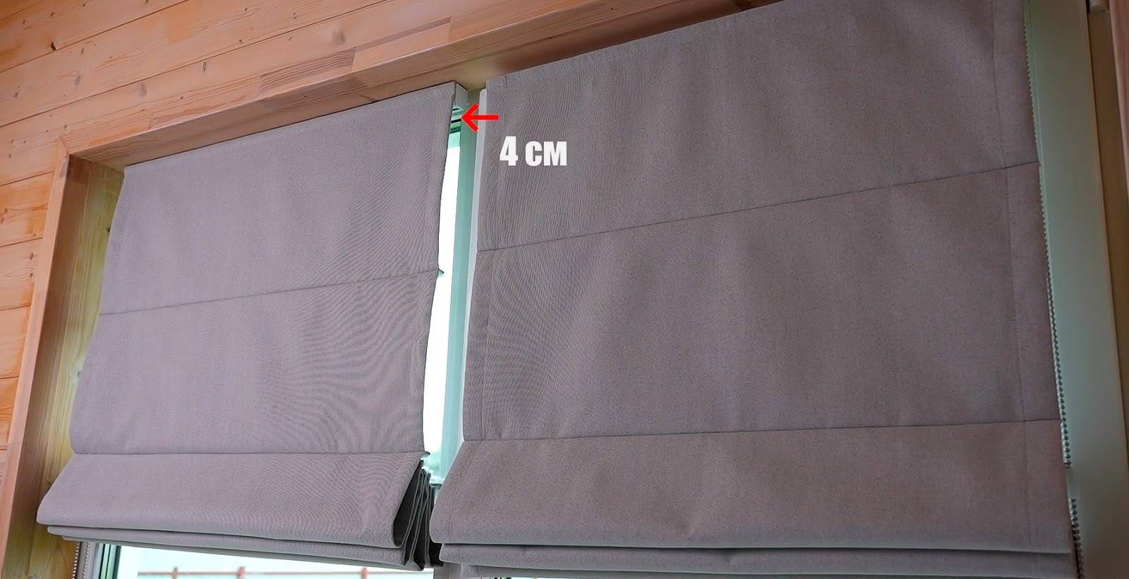 Глубина карниза 4 см