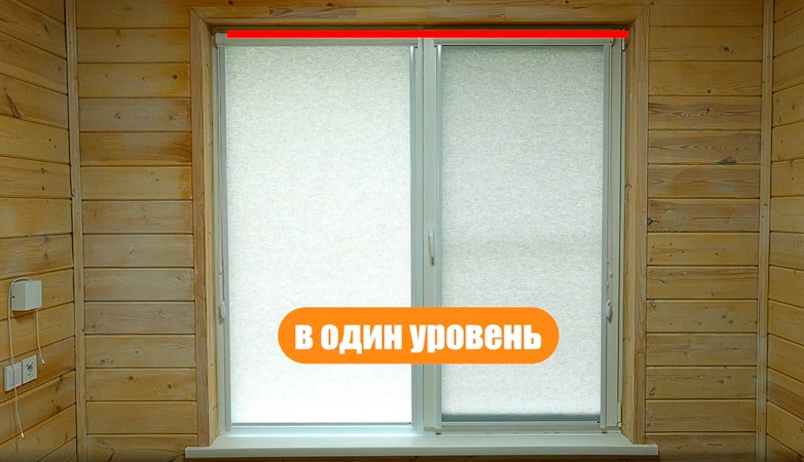 Измерение створки